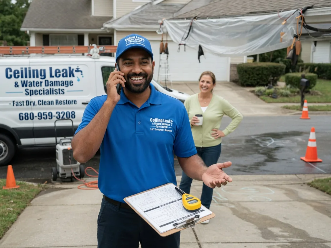 Ceiling Leak Cleanup Selby, SD FAQs